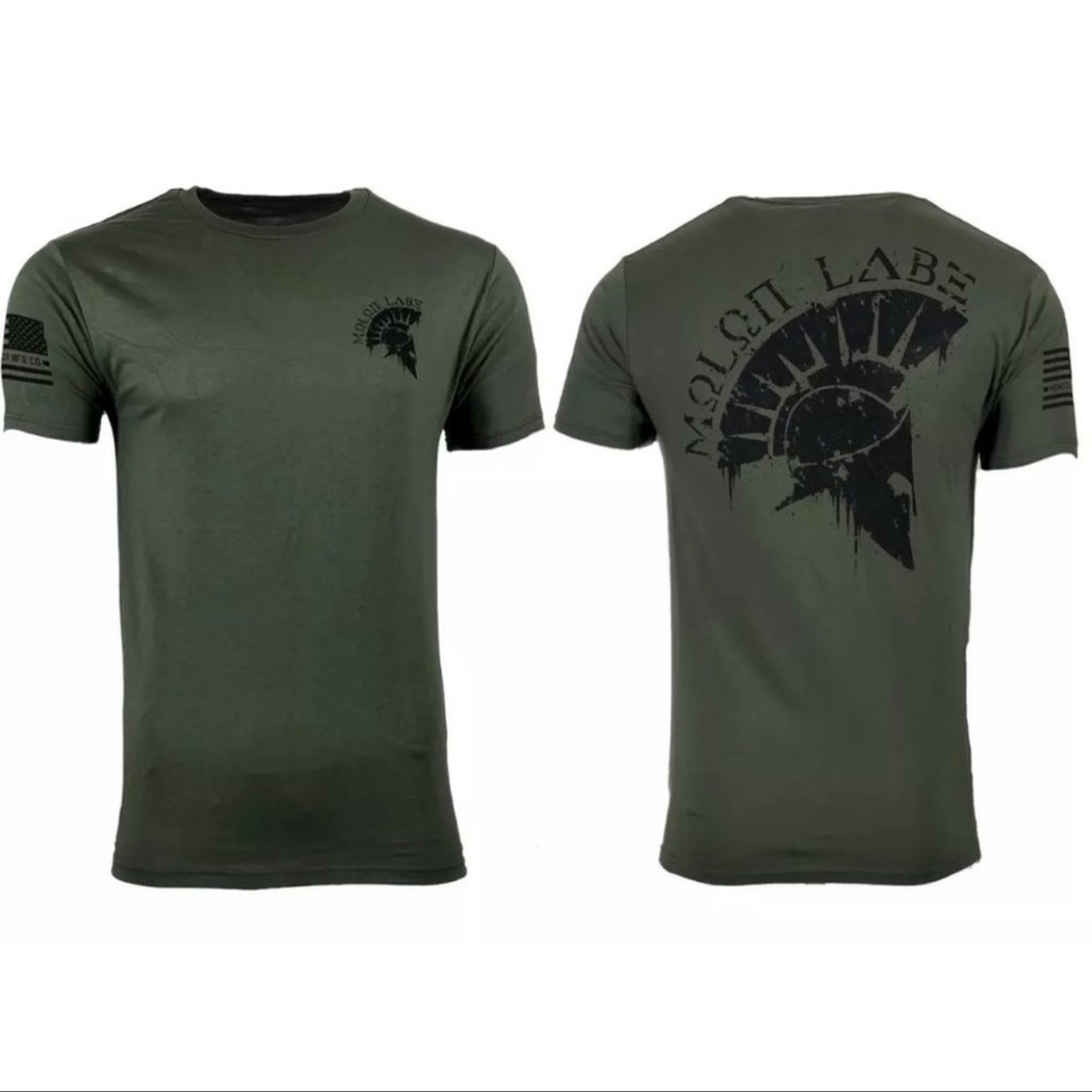 Howitzer Style Men's Size L T-Shirt MOLON LABE
Military Green Grunt NWOT